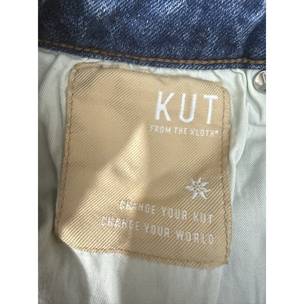 Kut from the Kloth Nadia High Rise Flare Jeans Women’s Size 4 Distressed - Picture 11 of 15